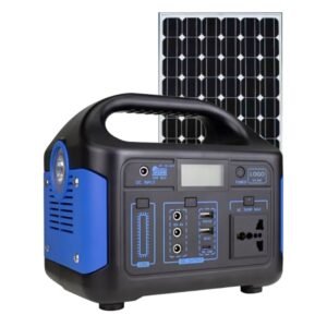 Nosik Portable 300 Watts AC-DC Power Station + 50 Watts Solar Panel Vsonic