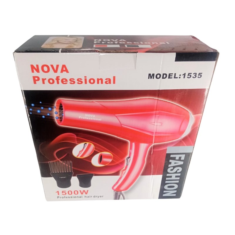 Nova 1500 Watts Professional Hair Dryer Vsonic