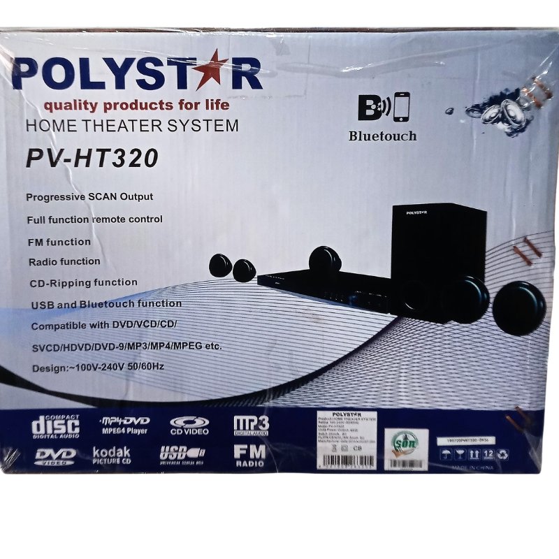 Polystar Home Theater System Vsonic