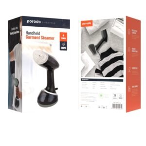 PORODO HANDHELD STEAMER BLACK YELLOW Vsonic