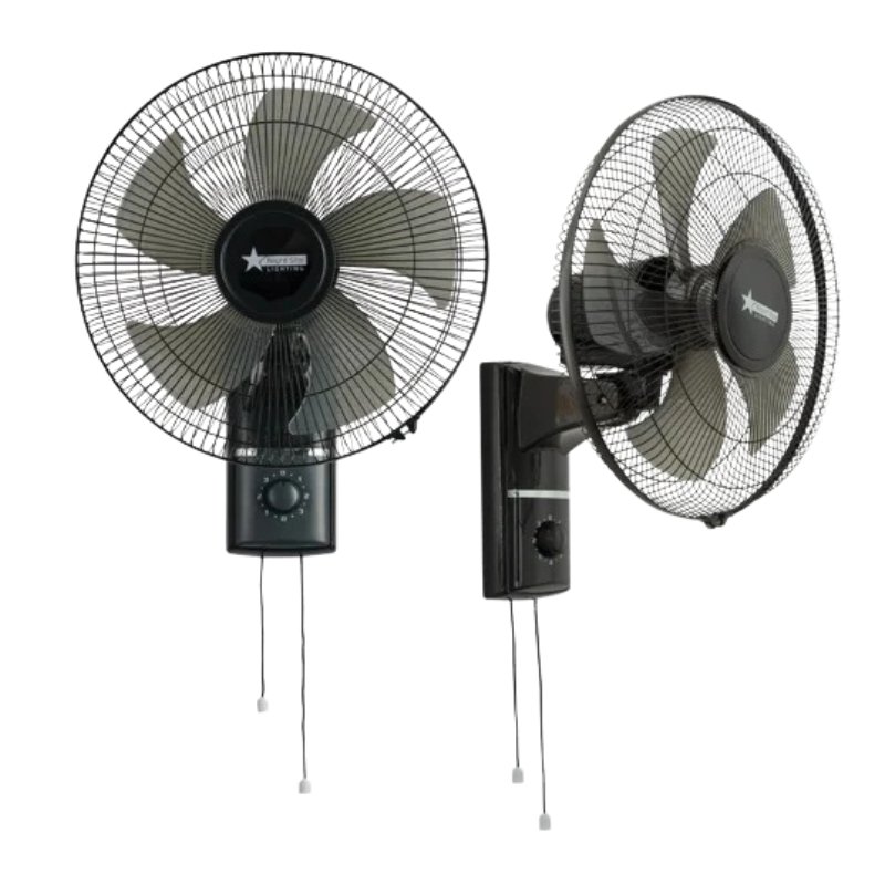 POWER DELUX WALL FAN PFB-45 BLACK Vsonic