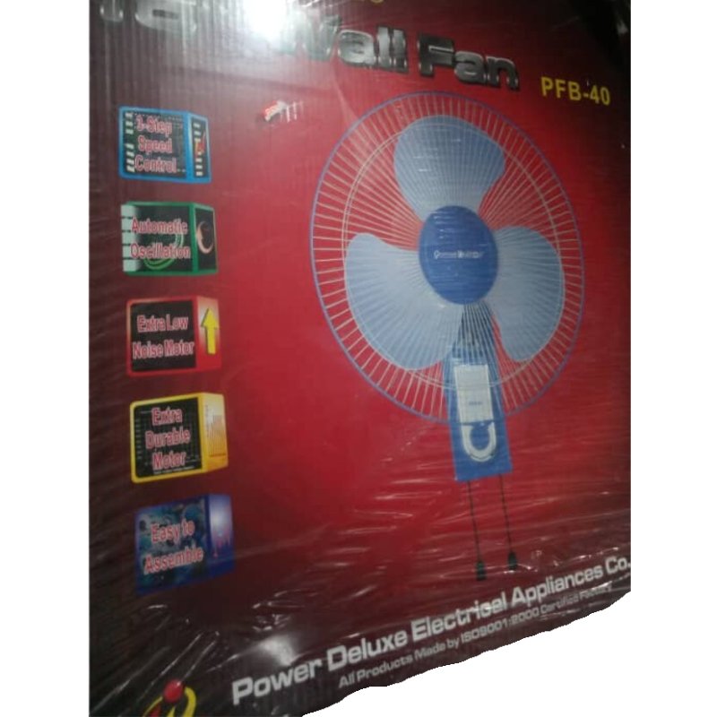 Power Deluxe 16 inches Wall Fan Vsonic