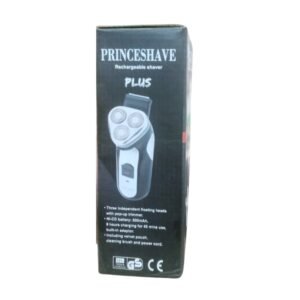 PRINCESHAVE Dual Ring Blade Rechargeable Shaver BSK 8900 Plus Vsonic