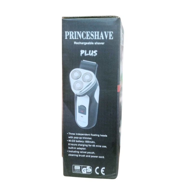 PRINCESHAVE Dual Ring Blade Rechargeable Shaver BSK 8900 Plus Vsonic