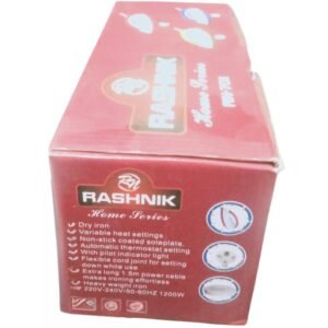 Rashnik Home Series 1200W Dry Iron RN-701 Vsonic