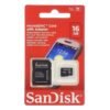 SANDISK 16GB microSDHC Card with Adapter Vsonic