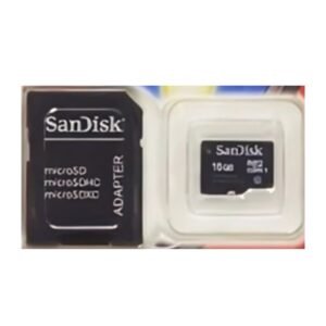SANDISK 16GB microSDHC Card with Adapter Vsonic