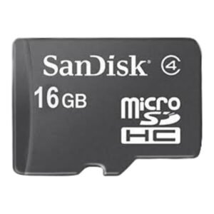SANDISK 16GB microSDHC Card with Adapter Vsonic