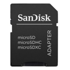 SANDISK 16GB microSDHC Card with Adapter Vsonic