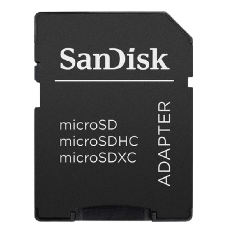 SANDISK 16GB microSDHC Card with Adapter Vsonic