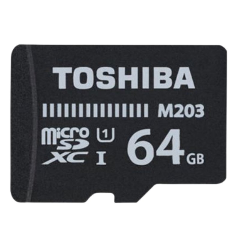 TOSHIBA 64GB Micro SD Card with Adaptor Vsonic