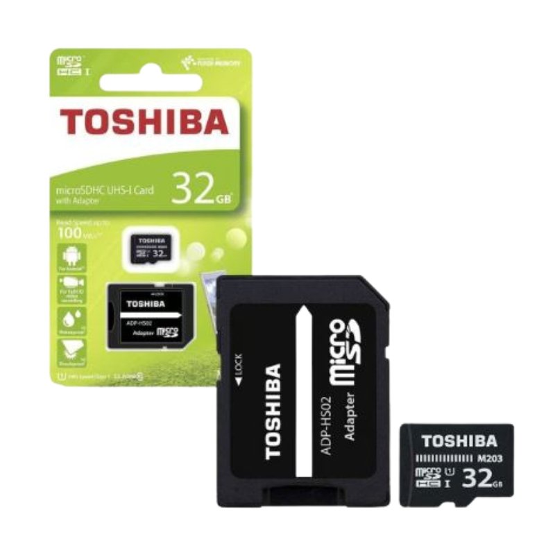 TOSHIBA 64GB Micro SD Card with Adaptor Vsonic