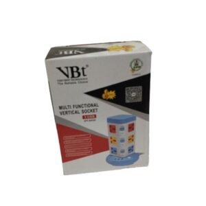 VBT 12 Ways Multi Function Vertical Socket Extension with 2 USB Vsonic
