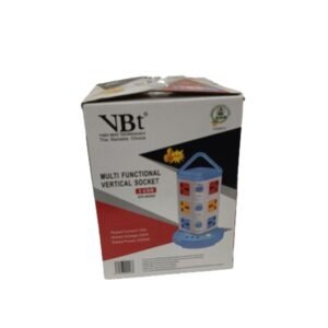 VBT 12 Ways Multi Function Vertical Socket Extension with 2 USB Vsonic