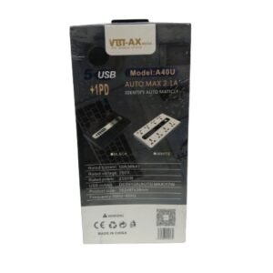 VBT-AX MEGA 8 Ways Multi Socket Extension with 5 USB Vsonic
