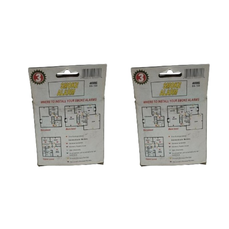 Vsonic General Purpose Smoke Alarm 2 pcs Combo Set Vsonic