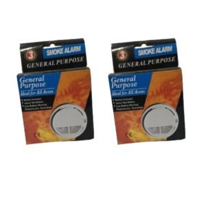 Vsonic General Purpose Smoke Alarm 2 pcs Combo Set Vsonic