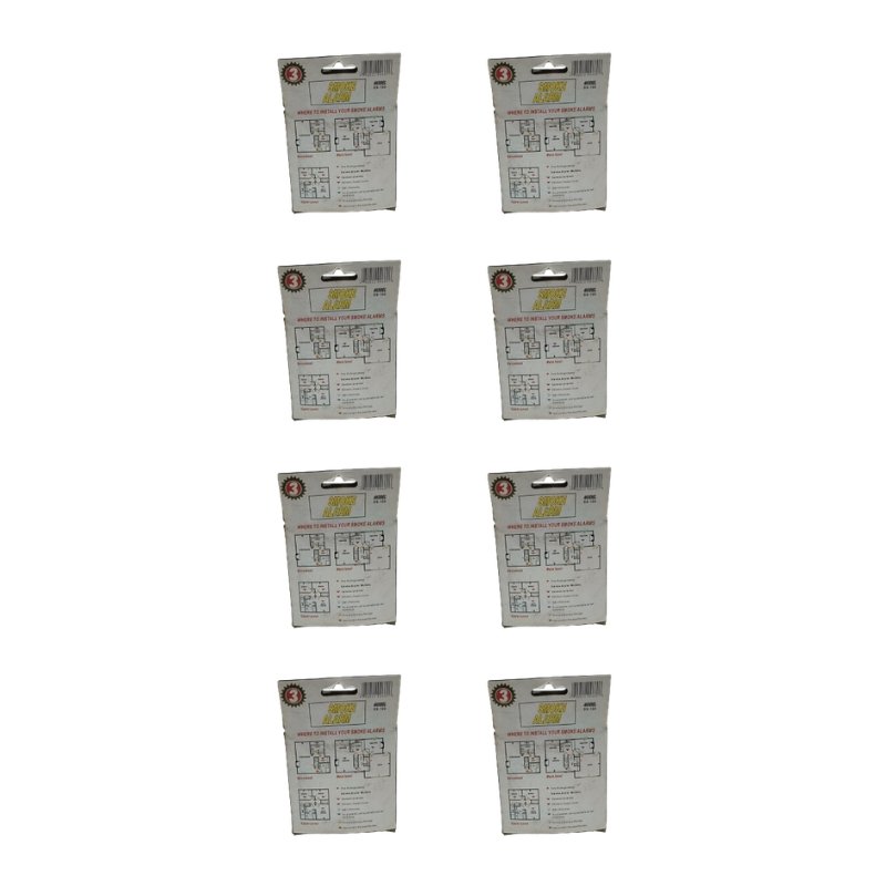 Vsonic General Purpose Smoke Alarm 8 pcs Combo Set Vsonic