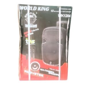World King 3000W PA System, Professional Audio Portable Trolley Multimedia Speaker Vsonic
