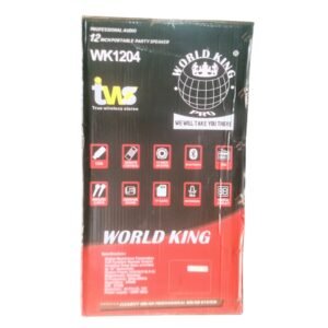 World King 3000W PA System, Professional Audio Portable Trolley Multimedia Speaker Vsonic