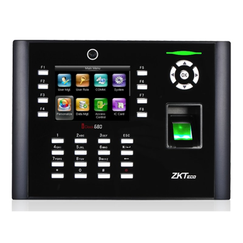ZKTeco Biometric Fingerprint Time Attendance Reader iclock 680 Vsonic