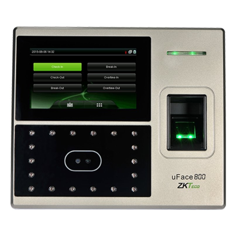 ZKTeco Multibiometric Time Attendance & Access Control Terminal uface800 Vsonic