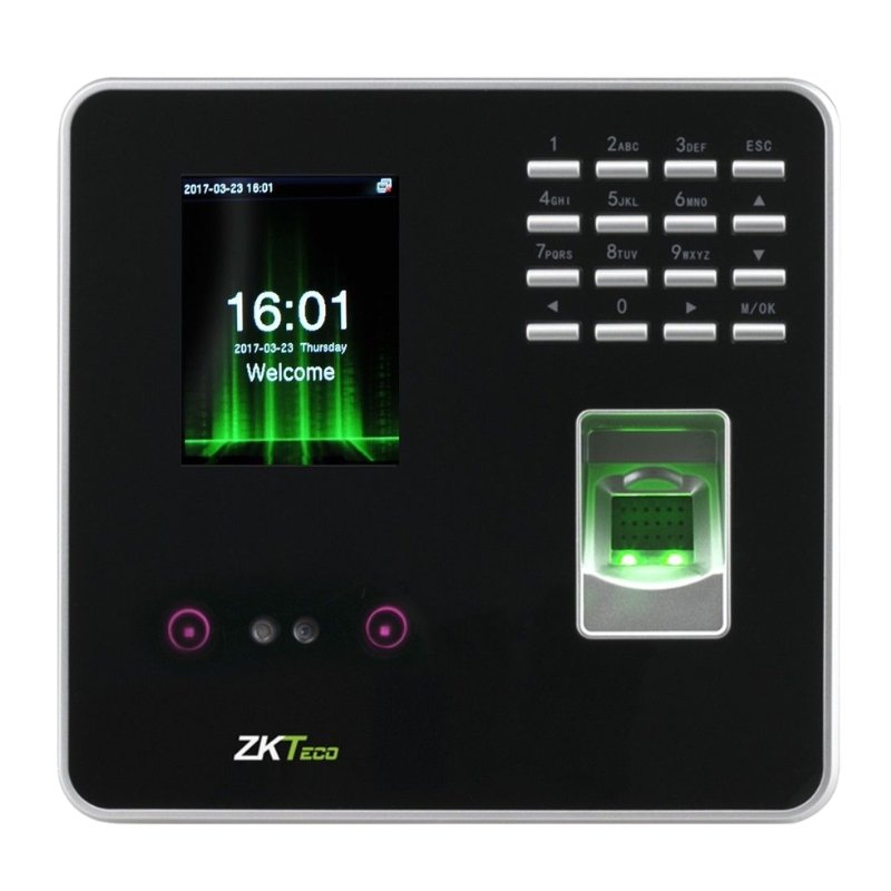 ZKTeco Multibiometric Time Attendance and Access Control Terminal mb20 Vsonic
